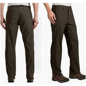 Mens Flex Waist Chino Cargo Pant 